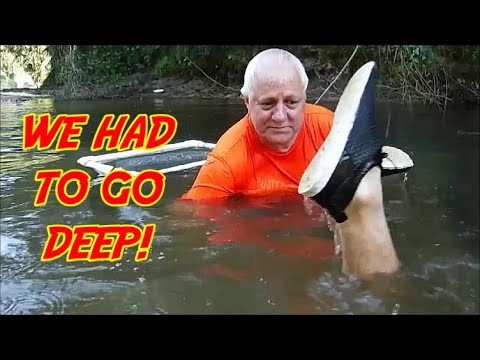 Diving In The Deepest Darkest Holes To Retrieve Artifacts - Arrowhead Hunting