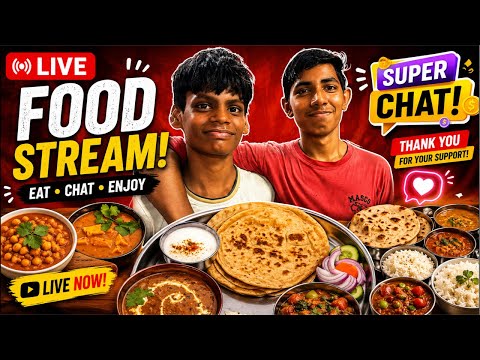 🍲 LIVE FOOD PARTY | Chat, Eat & Support the Stream