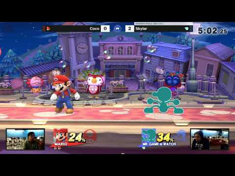 The Smash Lab 143 Winners Finals - Skylar (Mr. Game & Watch) vs Coco (Mario)