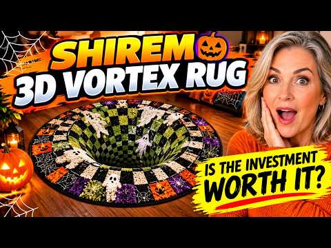 🔥 SHIREM™ 3D VORTEX HALLOWEEN RUG VIDEO REVIEW – IS THE INVESTMENT WORTH IT? HALLOWEEN DECOR 2026