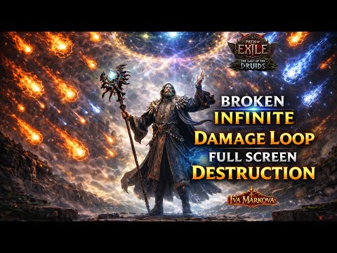 PoE 2 0.4 Oracle Druid - Infinite LOOP Archmage CoC COMET | Updated SETUP - BEST BUILD of the League