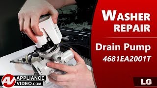 LG Washer Will Not Drain - Drain Pump Repair and Diagnostic