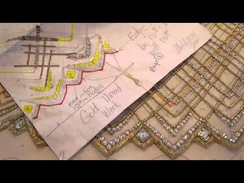 Creating the Mardi Gras 2015 ball gown for Queen of...