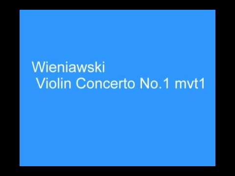Wieniawski Violin Concerto No.1 mvt1 -Minami Yoshida(age12)