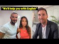 Antonela teaching Messi English for his life at Inter Miami