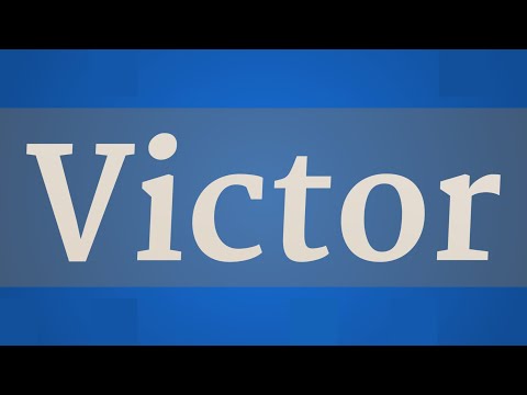 VICTOR pronunciation • How to pronounce VICTOR