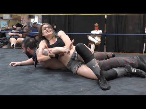 Kennedi Copeland vs. Nick Stapp - Limitless Wrestling (Intergender, Mixed, The Road, No Peace, CAP)