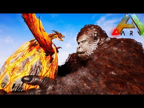 NEW Ark Play As Dino APE WYVERN TRENCH RAIDING! (4) - Ark Survival Evolved
