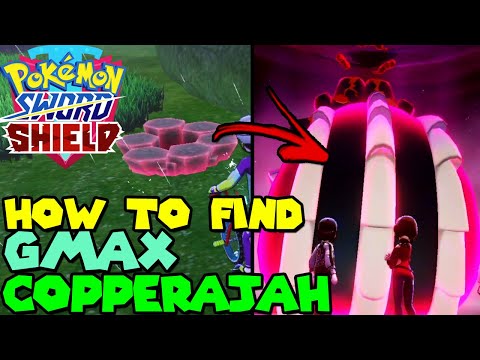 How to find GIGANTAMAX COPPERAJAH RAID in Pokemon Sword & Shield - Gmax Copperajah Location