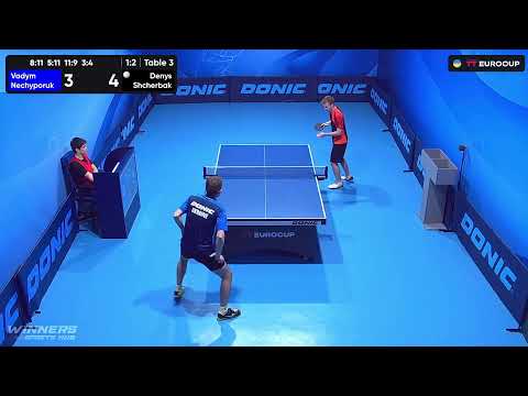 10:45 Vadym Nechyporuk - Denys Shcherbak 25.07.2023 TT Euro.Cup Ukraine Star. TABLE 3