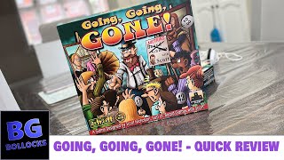 BoardGameBollocks - Going, Going, GONE! video thumbnail