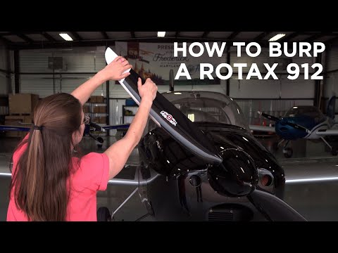 Tips & Techniques: How to Burp a Rotax 912