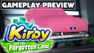 Kirby and the Forgotten Land – Official Mouthful Mode Gameplay Reveal