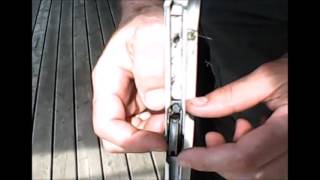 DIY - Patio Screen Door Adjustment & Lube