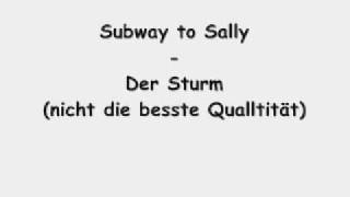 subway to sally-der sturm