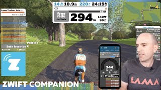 Zwift Companion App for IOS & Android Devices // Full Details