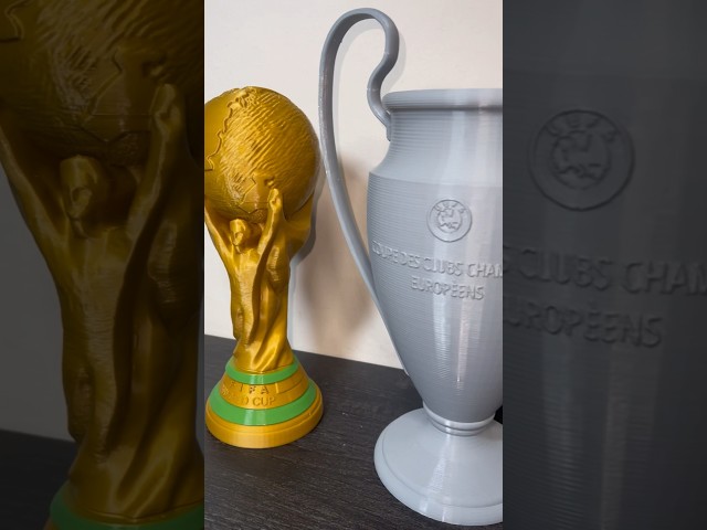 Vídeo relacionado con Réplica de trofeo 3D de la Copa del Mundo 2026, réplica del trofeo de fútbol 2026, trofeo de campeón, regalos conmemorativos coleccionables para fanáticos del fútbol, hombres, padre, oficina, hogar