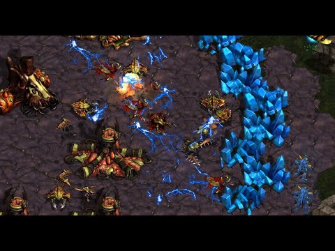 GuemChi 🇰🇷 (P) vs Larva 🇰🇷 (Z) on Neo Sylphid - StarCraft - Brood War REMASTERED