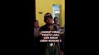 Download lagu VIRAL ! PIDATO HANSIP SUKRA WETAN TERBARU PIDATO LAGI !!! ( LEBIH LUCU, LEBIH NGAKAK ) mp3