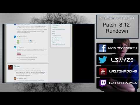 Patch 8.12 Rundown - Throw another Rock