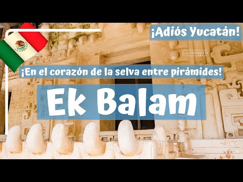 EXPLORANDO EK BALAM, Una ciudad MAYA más ANTIGUA que Chichén Itzá!!! - Yucatán  #11 Luisitoviajero