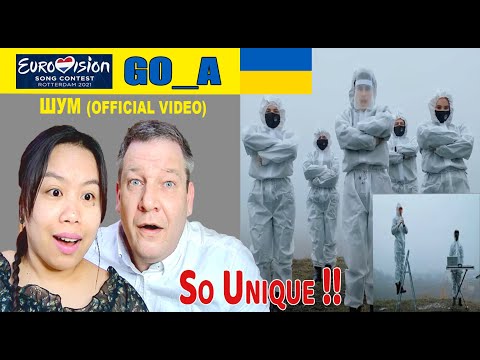 GO_A - ШУМ (Official video) Eurovision song 2021 |Dutch couple REACTION