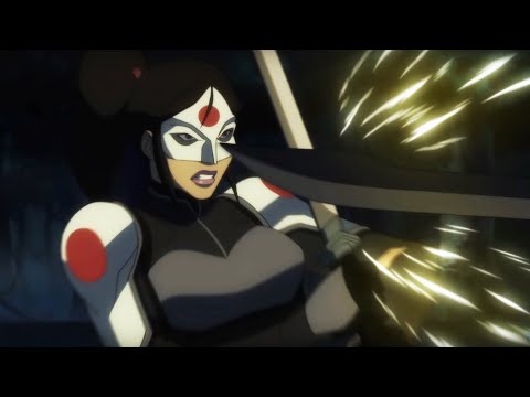 Katana - All Fight Scenes | Young Justice