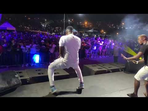 M Nation performing Calvary at Mavuso Trade Centre