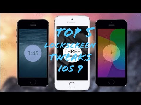 TOP 5 LockScreen Tweaks - Compatible with IOS 9.1 - 9.3.3 Jailbreak - #2