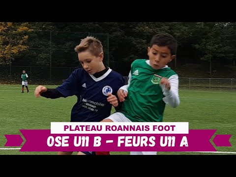 2023-10-28 // OSE U11 B - US FEURS U11 A (Plateau Roannais Foot) Match 1