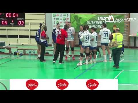 UNICAJA BANCO GIJÓN   BALONMANO SALUD TENERIFE    LIGA GUERRERAS IBERDROLA JORNADA 14