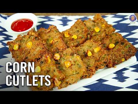 Crispy Corn Cutlet Recipe