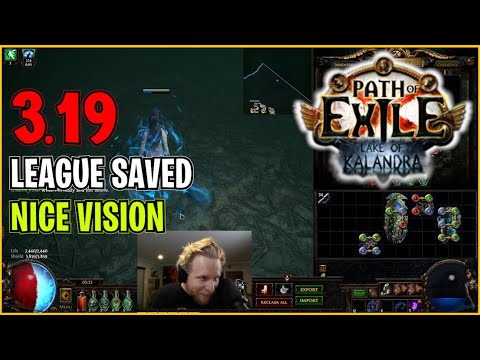 ⚡ POE 3.19 ⚡ Quin69 - League saved, nice Vision