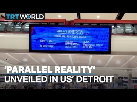 Custom Airport Screen Unveiled at Detroit Airport