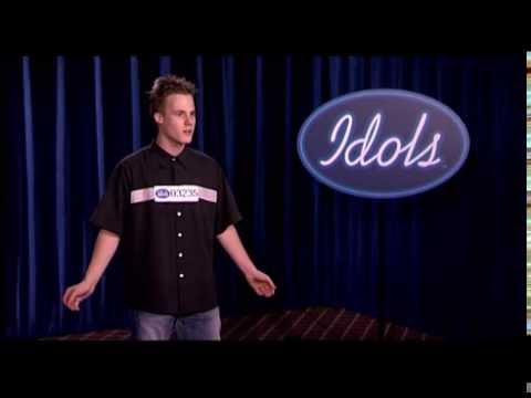 Terrible Jeffrey singing "Thinking of you" by 'N Sync - audition - Idols season 2