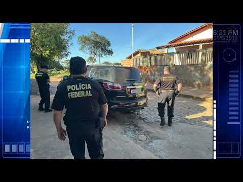 Polícia Federal faz operação em Bonito de Minas