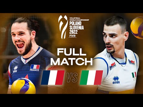 France 🇫🇷 vs. Italy 🇮🇹 - Quarter Final | Men's World Championships 2022 | Full Match - Volleyball
