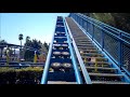 Merlin S Revenge Roller Coaster Ride Attraction In Full Onboard Front POV Castle Park Riverside CA