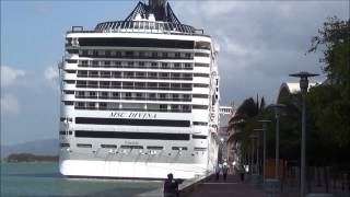 preview picture of video 'MSC DIVINA em Port of Spain'