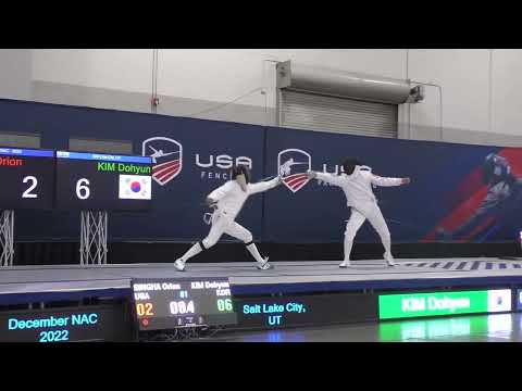 Salit Lake City NAC 2022 CME - GOLD - Orion Singha USA v Kim Dohyun KOR