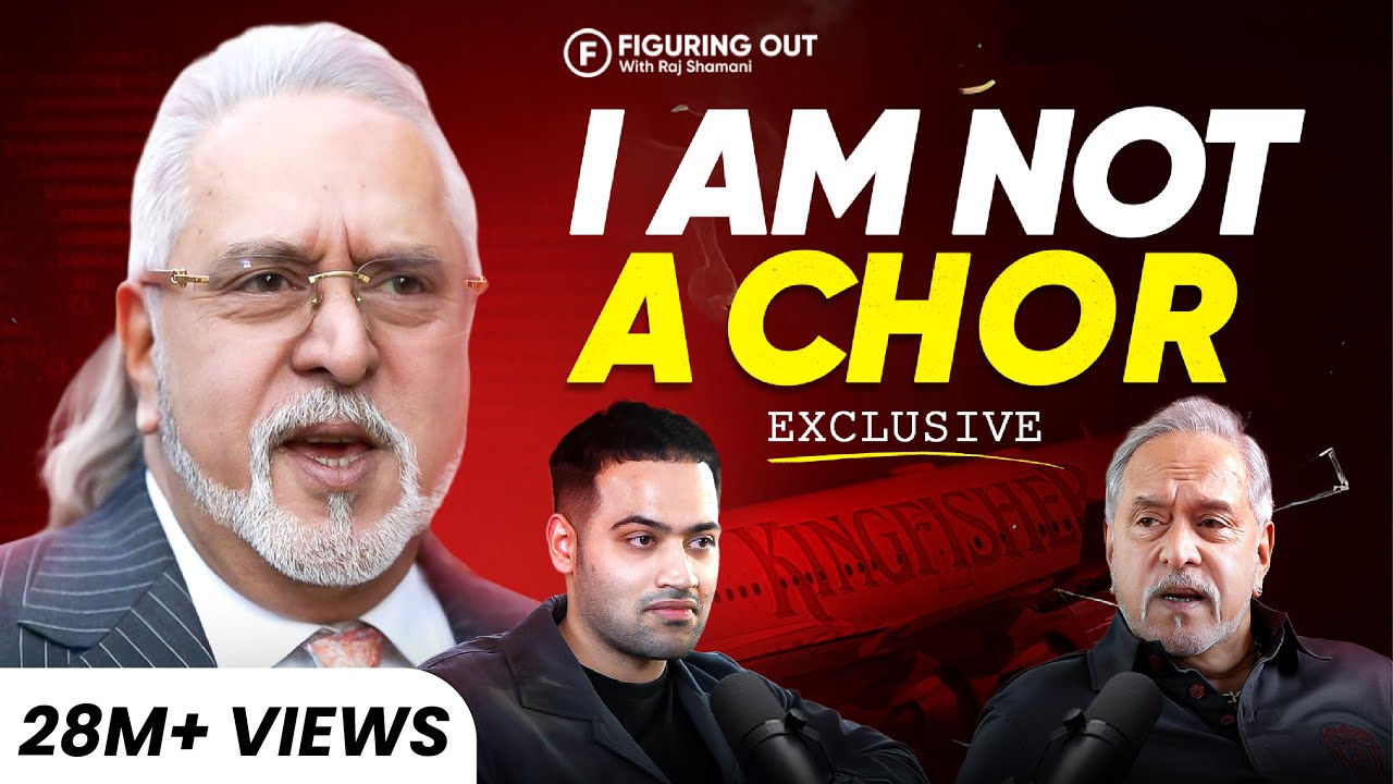 Vijay Mallya Podcast: Rise & Downfall Of Kingfisher Airlines, Loans & RCB | Raj Shamani