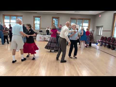 Square dancing with Larry Dudgeon calling at the Wheelers & Dealers in St. Charles, MO 9/14/25.