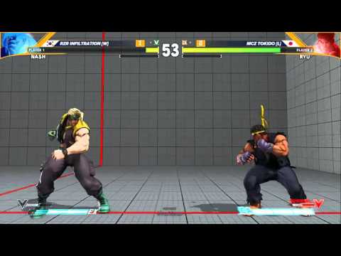 Infiltration (Nash) vs Tokido (Ryu) Grand Finals 3 [FR2016]
