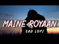 Maine Royaan Maine Royaan Lofi Remix Lyrics Tanveer Evan