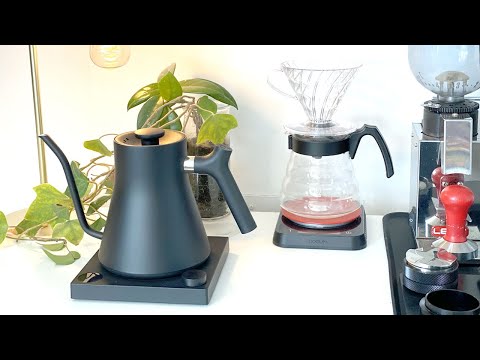 First pourover with fellow stagg kettle EKG and Hario v60 kit