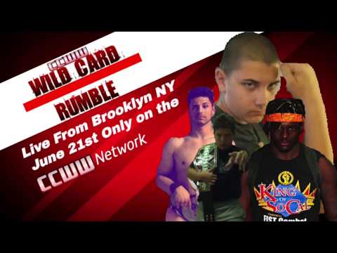 CCWW Wild Card Rumble Promo today at 4PM