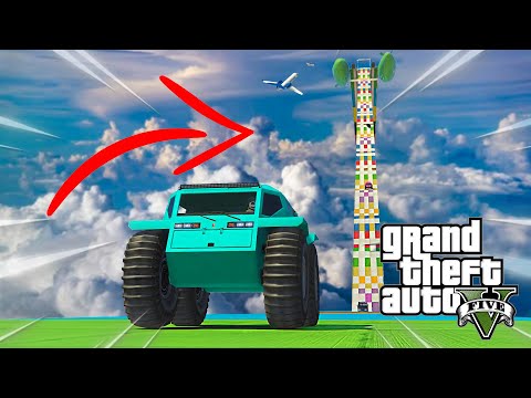 MEGA RAMPA en el CIELO!! FINAL INCREIBLE - GTA V ONLINE