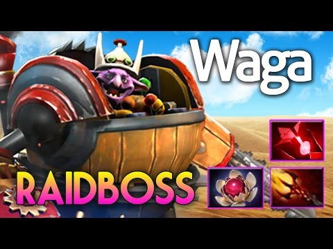 Raidboss Timbersaw by Wagamama 30 kill with Dagon5 Lotus Orb Dota2 Gameplay