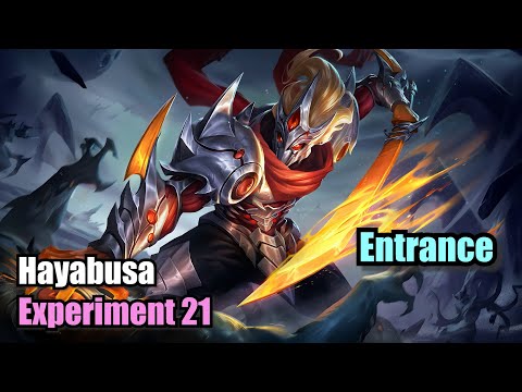 Hayabusa Experiment 21 Skin Annual Starlight Entrance (Upscale 4K) Mobile Legends #MOBILELEGENDS