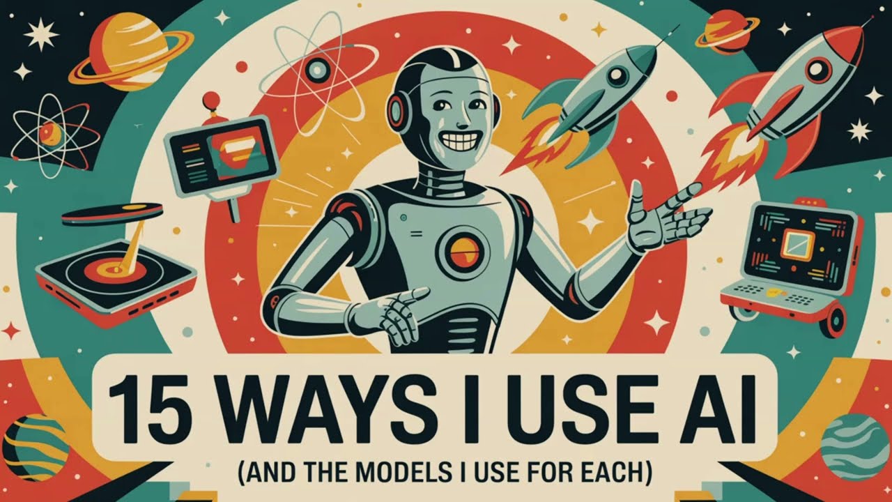 15 Ways I Use AI (And the Models I Use for Each)